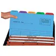 5 Sous-dossiers Ultimate pour dossiers suspendus - 5 onglets - OXFORD photo du produit