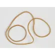Sachet de 1 kg de bracelets élastiques étroits en caoutchouc - Blond - 100 mm - SIGN photo du produit