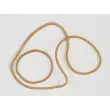 Sachet de 1 kg de bracelets élastiques étroits en caoutchouc - Blond - 150 mm - SIGN photo du produit