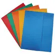 10 Chemises pochettes carte lustrée avec soufflet 250 g photo du produit