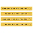 4 Bandes de signalisation au sol photo du produit