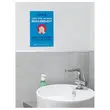 2 Affiches adhésives amovibles A4 LAVEZ-VOUS LES MAINS RÉGULIÈREMENT photo du produit