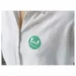 Etui de 24 Badges adhésifs ronds vert DISTANCIATION SOCIALE photo du produit