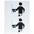 2 Poign&eacute;e de porte, adaptateur ouverturesans les mains,handicap/hygi&egrave;ne photo du produit