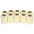 10 Recharges de notes repositionnables en rouleau pour d&eacute;vidoir - Jaune - 10 m x 6 cm photo du produit