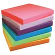6 Blocs notes repositionnables - 7,6 x 7,6 cm - Couleurs vives assorties - FIDUCIAL photo du produit