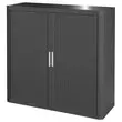 Armoire basse Easyoffice - Anthracite - PAPERFLOW photo du produit