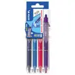 4 Stylos-billes gel effaçables  Frixion Ball - assortis - PILOT photo du produit