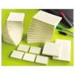 12 Blocs notes repositionnables - 76 x 76 mm - Jaune - FIDUCIAL photo du produit