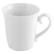 6 Mugs coniques - Porcelaine - 31cl - Blanc photo du produit