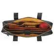 Sacoche ordinateur Exactive en cuir noir 15.6" photo du produit