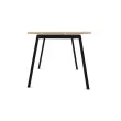 Bureau rectangulaire 180x80 Hêtre / piét. Anthracite BANGKOK photo du produit