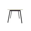 Bureau rectangulaire 160x80 Acacia clair / piét. Anthracite BANGKOK photo du produit