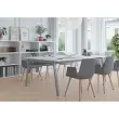 Table rectangulaire 200x120 Acacia / Pi&eacute;t.Blanc photo du produit