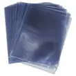100 Pochettes transparentes en PVC - ouverture 2 côtés photo du produit