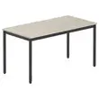 Table modulaire rectangulaire 140 x 70 acacia / noir photo du produit