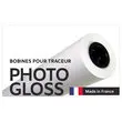 Rouleau de papier couché brillant  0,914  X 30 m - 190g photo du produit