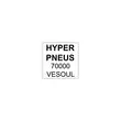 Timbre personnalisable Printy 4923 - Bo&icirc;tier jaune - Encre noire - 30 x 30 mm - 5 lignes max. photo du produit