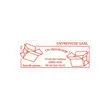 Timbre personnalisable Printy 4915 - Encre rouge - 70 x 25 mm - 7 lignes max. photo du produit
