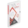 Boîte valisette personnalisable  en polypropylène A4 - Dos 2,5 cm blanc photo du produit