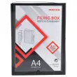 Boîte valisette personnalisable en polypropylène A4 - Dos 4 cm photo du produit