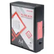 Boîte valisette personnalisable - A4 - Dos 10 cm - noir - Access photo du produit