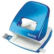 Perforateur blanc 2 trous coloré 30 feuilles - Bleu - Leitz photo du produit
