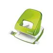 Perforateur blanc 2 trous coloré 30 feuilles - Vert - LEITZ photo du produit