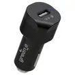 Chargeur voiture USB noir photo du produit