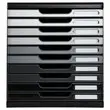 Module de classement 10 tiroirs Moduloglossy- Nuances de gris - EXACOMPTA photo du produit