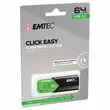 Clé usb 3.2 Click Easy 64Go verte photo du produit