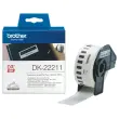 Rouleau d'&eacute;tiquettes QL Brother 29 mm x 15 m DK22211 photo du produit