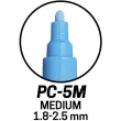 PC5M pointe ogive moyenne multi couleurs photo du produit