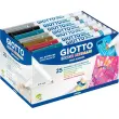 25 Feutres multisupport &agrave; base d'eau - Coloris assortis - Giotto photo du produit