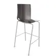 Tabouret haut FONDO HOCKER polypropyl&egrave;ne gris photo du produit