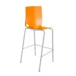 Tabouret haut FONDO HOCKER polypropylène orange photo du produit