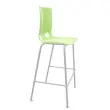 Tabouret haut FONDO HOCKER polypropylène vert photo du produit