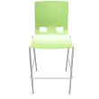 Tabouret haut FONDO HOCKER polypropylène vert photo du produit
