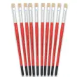 Pinceau plat peinture acrylique et &agrave; l'huile - En soie - N&deg;8 - OZ International photo du produit