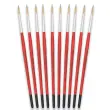 Pinceau rond pour peinture acrylique et huile - En soie - N&deg;10 - OZ International photo du produit