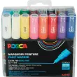 16 Marqueurs peinture à base d'eau - Pointe extra-fine - Coloris assortis - Posca photo du produit