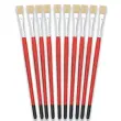 Pinceau plat pour peinture acrylique et huile - En soie - N°12 - OZ International photo du produit