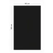 Revêtement mural adhésif Ferflex - 2 m x 60 cm - Magnétique - Noir photo du produit