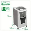Destructeur de documents IQ Auto+ Office 300 P4 - Coupe croisée - 300 feuilles - 60L - LEITZ photo du produit