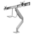 Bras porte-écrans double à barre transversale Eppa - Argent - Fellowes photo du produit