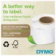 6 Rouleaux de 500 étiquettes blanches 25x54 mm pour DYMO Label Writer photo du produit