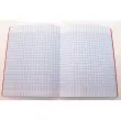 Cahier piq&ucirc;re r&eacute;glure Sey&egrave;s - A5+ - 48 pages - Rouge - Access photo du produit