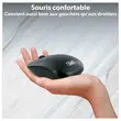 Kit clavier et souris sans fil Classy - 13 raccourcis multim&eacute;dias - R&eacute;cepteur USB unique - Noir - T'NB photo du produit