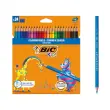 24 Crayons de couleur Evolution Kids - Coloris assortis - Bic photo du produit