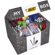 Coffret d'&eacute;criture - Stylos-bille + porte-mines + rubans correcteurs + marqueurs + surligneurs + b&acirc;tons de colle - Bic photo du produit